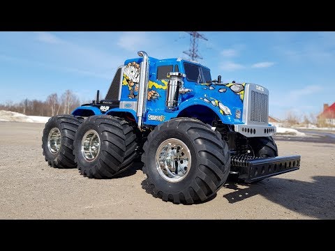 Тест-драйв бешеного ЗВЕРЯ 6x6 ... Tamiya Konghead - UCvsV75oPdrYFH7fj-6Mk2wg