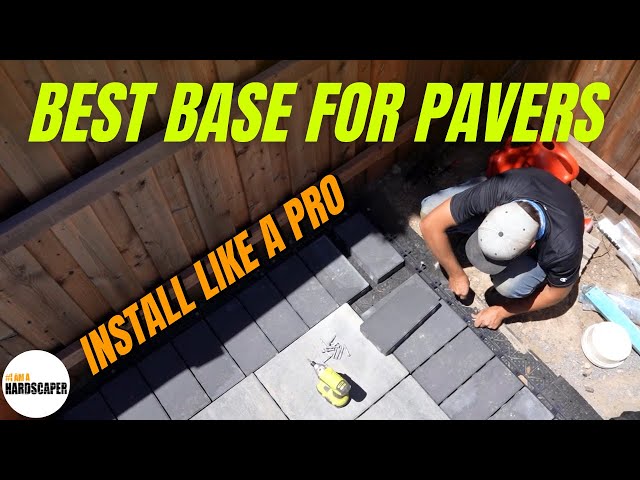 What Size Gravel To Use For Paver Base - StuffSure