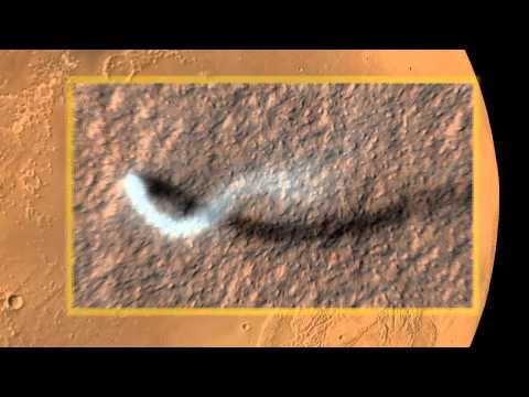 Twister On Mars! Orbiter Captures Dust Devil Reaching Into Atmosphere | Video - UCVTomc35agH1SM6kCKzwW_g