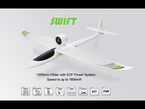 SWIFT From Top Rc Hobby - Superfast 1200mm EDF Glider - UCz3LjbB8ECrHr5_gy3MHnFw