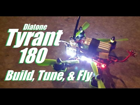 Diatone Tyrant 180 Full Review, Tuning, Build Tips, and LOS Flying - UC92HE5A7DJtnjUe_JYoRypQ