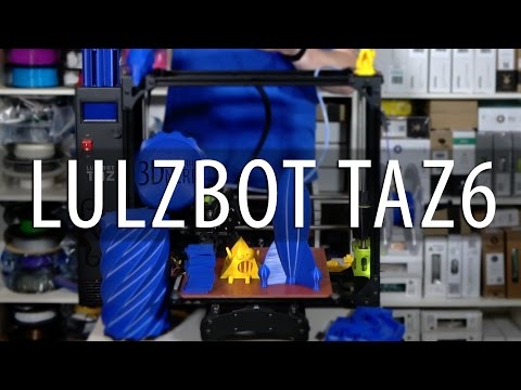 Lulzbot TAZ6 3D Printer Review (Finally!) - UC_7aK9PpYTqt08ERh1MewlQ