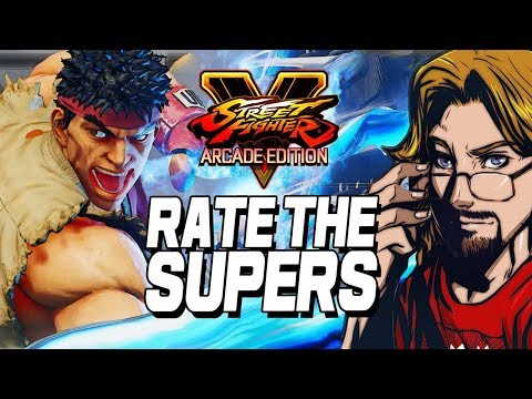 RATE THE SUPERS: Street Fighter V Arcade Edition - UCOgaIuQYGr6ow_jbote4BKA