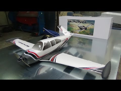 Durafly Bonanza 950mm (37.4") (V-tail) PNF Unboxing - UC3RiLWyCkZnZs-190h_ovyA