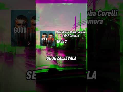 Jala Brat x Buba Corelli x RAF Camora  - 10 do 2 #shorts #jalabrat #bubacorelli #rafcamora #newsong