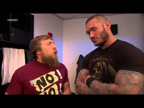 Daniel Bryan explains to Randy Orton that he needs to hug: SmackDown, January 18, 2013 - UCJ5v_MCY6GNUBTO8-D3XoAg