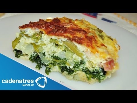 Receta de frittata de espárragos con pimientos amarillo. Receta de frittata / Tortilla española - UClIHawzMOBFQc1QZu2XYuoQ