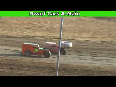 Grays Harbor Raceway, July 23, 2022, Northwest Modified Nationals, Dwarf Cars A-Main - dirt track racing video image