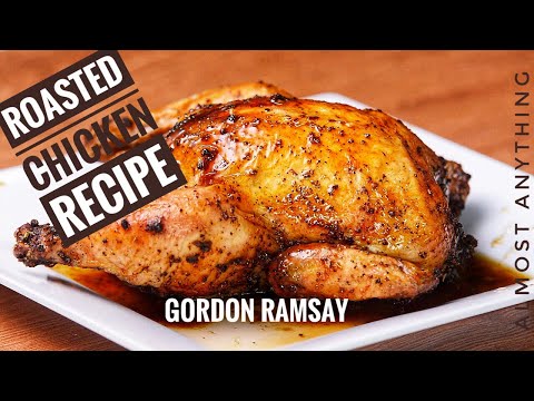 Roasted chicken with chickpea stuffing,hazelnut meringue tower Gordon ramsay Recipe- Almost anything - UCQ0sQoQdIO7wivm5QxItj4A