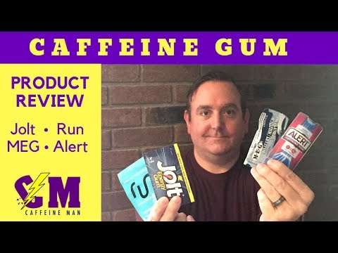 Caffeine Gum Product Review. Jolt, Alert, Military Energy Gum & Run - UC5Ljde6CdKzkb0Yjy7rT6PA