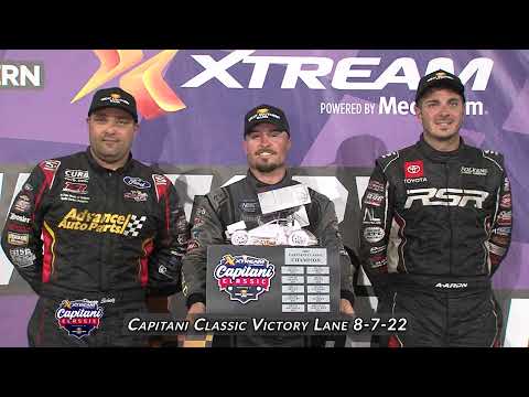 Knoxville Raceway Capitani Classic Victory Lane / August 7, 2022 - dirt track racing video image