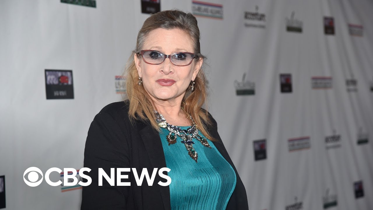 Actress Carrie Fisher posthumously honored with star on Hollywood Walk of Fame
