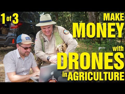 Make Money with Drones in Agriculture (Part 1 of 3) - UC7he88s5y9vM3VlRriggs7A