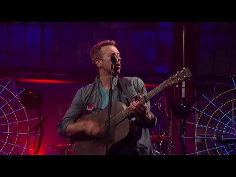 Coldplay - Mylo Xyloto/Hurts Like Heaven (Live on Letterman)