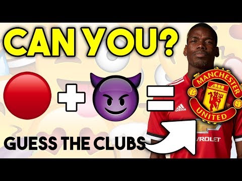 Can You GUESS THE CLUBS By The Emoji? - UCs7sNio5rN3RvWuvKvc4Xtg