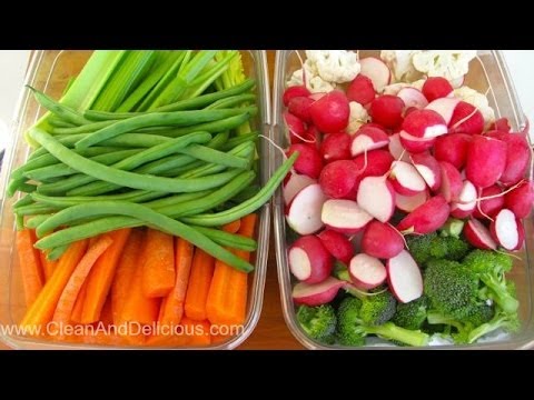 Healthy Meal Prep: A Week of Veggies | Clean & Delicious - UCj0V0aG4LcdHmdPJ7aTtSCQ