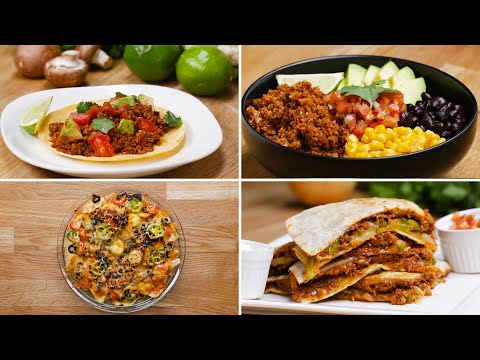 Cauliflower "Meat" 4 Ways