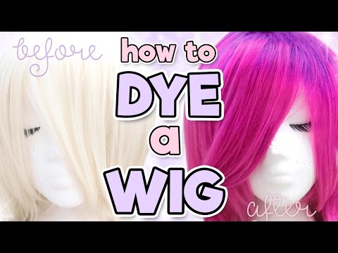 How to Dye a Synthetic Wig | Alexa's Wig Series #7 - UCiWbNSajTR_7gxfjaXxExJQ