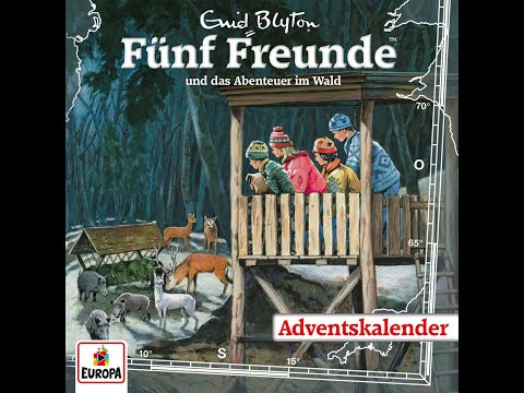 Hörspielrezension - Fünf Freunde Adeventskalender - Fünf Freunde und das Abenteuer im Wald