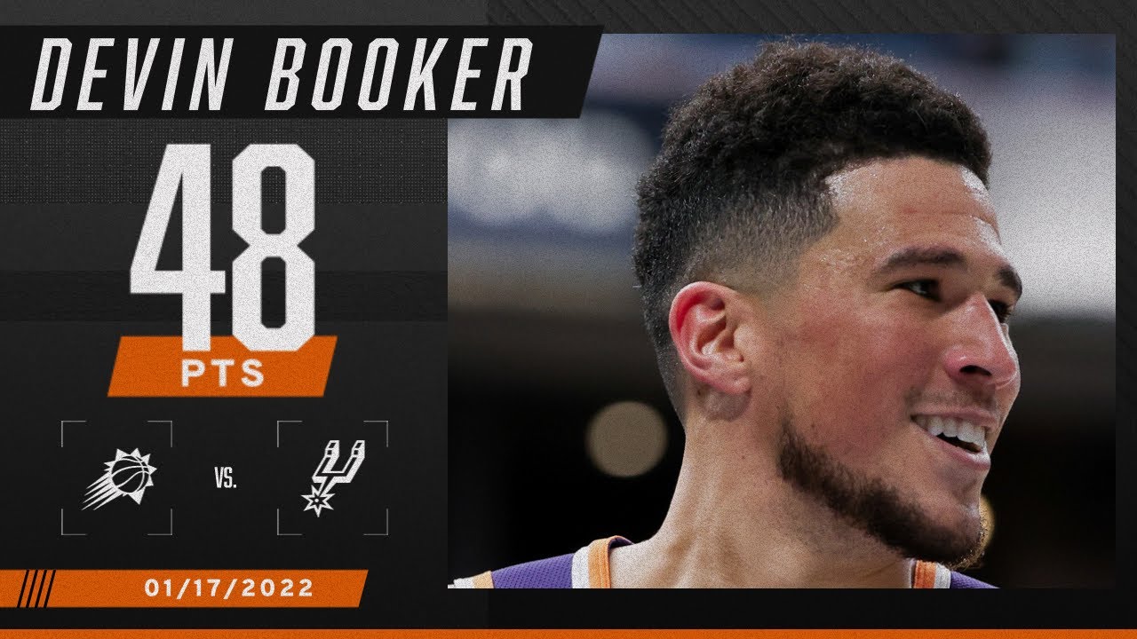 Devin Booker LIGHTS UP Spurs with 48 PTS 🍿