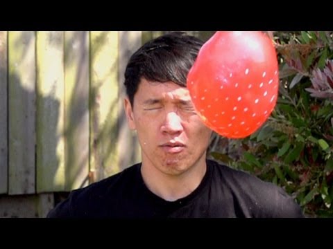 Slow Motion Massive Water Balloons vs. Face—Who Wins? - UCiDJtJKMICpb9B1qf7qjEOA