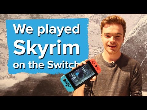 We played Skyrim on the Nintendo Switch - Skyrim Switch gameplay - UCciKycgzURdymx-GRSY2_dA