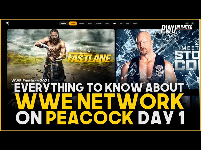 How to Access WWE Network on Peacock