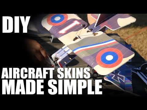 Aircraft Skins Made Simple - (DIY Sticker Kit) | Flite Test - UC9zTuyWffK9ckEz1216noAw