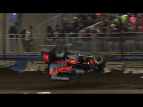 Josh Most FLIPS BIG - 2025 Chili Bowl Friday - dirt track racing video image