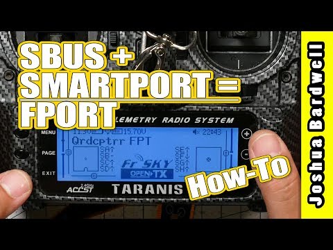 FRSKY FPORT HOW TO | SBUS and SmartPort on One Wire - UCX3eufnI7A2I7IkKHZn8KSQ