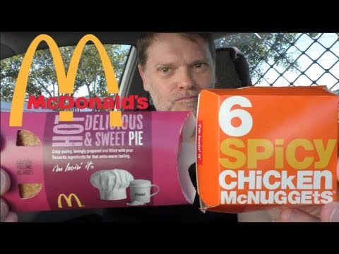 New McDonalds Spicy Nuggets and Custard Pie Review - UCGXHiIMcPZ9IQNwmJOv12dQ