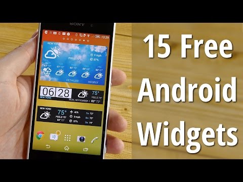 15 FREE Android widgets you must have - UCwPRdjbrlqTjWOl7ig9JLHg