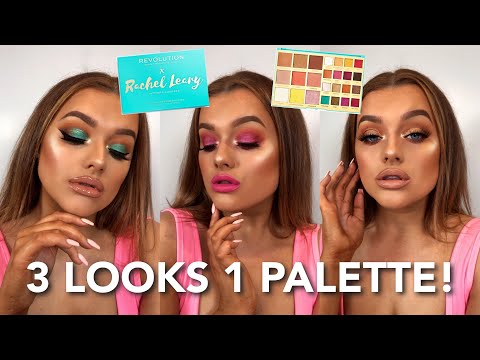 3 LOOKS 1 PALETTE • RACHEL LEARY x REVOLUTION ULTIMATE GODDESS! | Rachel Leary - UC-Um2u0Agv8Q-OhjO6FZk1g