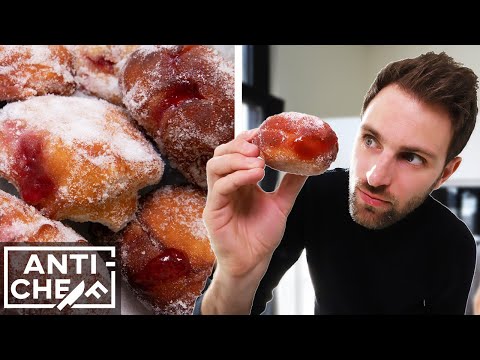 make PERFECT JELLY DOUGHNUTS | ANTI-CHEF