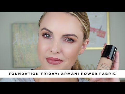 Try on ARMANI Power Fabric || Foundation Friday - Elle Leary Artistry - UCakCPsNUKmz1sUnpsr6GgGg