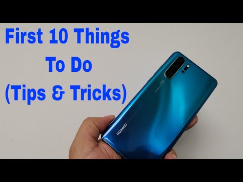 First 10 Things To Do On The Huawei P30 & P30 Pro Out Of The Box (EMUI 9.1 10 Tips & Tricks) - UCQN7NhtBqADmNaRA3yc_mAQ