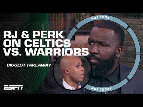 RJ &  Perk get in a HEATED debate about Celtics vs. Warriors matchup | NBA Today