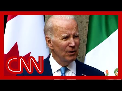 Hear Biden's response when asked about classified documents found in private office