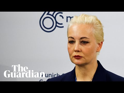 'Putin must bear responsibility': Navalny's wife reacts to news of her husband's death