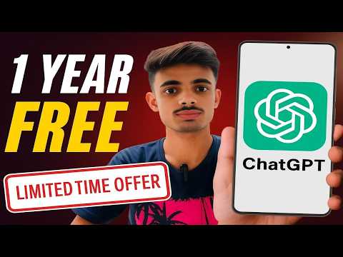 ChatGPT Go Free For 1 Year! OpenAI Limited Time Offer Starts Nov 4 (India)