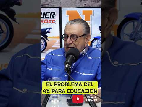 JULITO HAZIM NOS DA SU OPINIÓN SOBRE EL 4% PARA LA EDUCACIÓN: UN ANÁLISIS CLARIFICADOR 📚🗣️