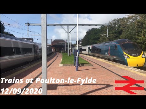 *Pendolino Crossover* Trains at Poulton-le-Fylde | 12/09/2020