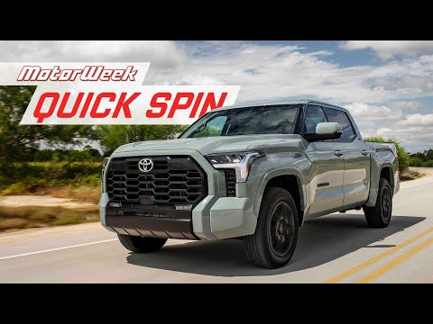 2022 Toyota Tundra iFORCE-MAX Hybrid | MotorWeek Quick Spin