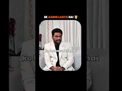 Ek aadmi lagta hai 🤴#motivation #growth #mindset #money #zahirkhan