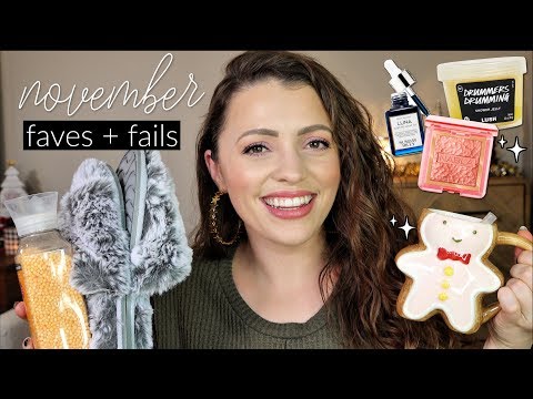 NOVEMBER FAVORITES + FAILS / Makeup, Lifestyle + Fashion - UC8C7sbw7tHN2gD6fE9Cj9rw