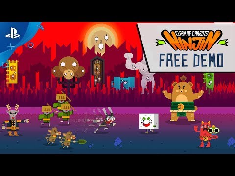 Ninjin: Clash of Carrots - Free Demo Available Now! | PS4
