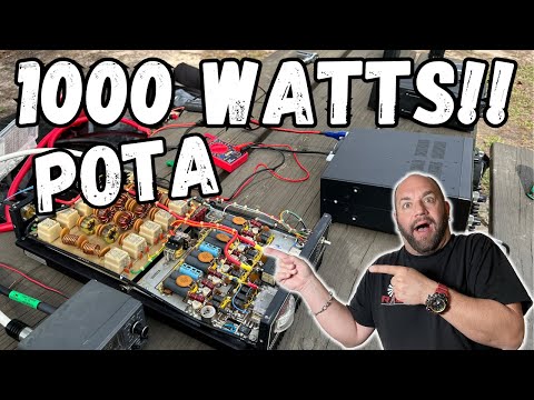 1000 Watts & A BuddiHex POTA.  What Could Possibly Go Wrong?