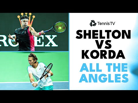 All The Angles: Ben Shelton vs Sebastian Korda Epic! | Shanghai 2023