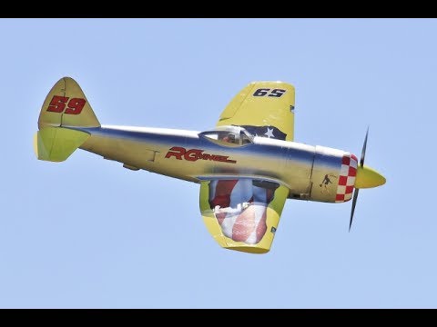 RENO RACER RC P-47 THUNDERBOLT **FAST & LOUD** MOKI 400cc 5 CYL RADIAL AT WESTON - 2017 - UCMQ5IpqQ9PoRKKJI2HkUxEw