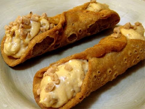 Butterscotch Cannoli Recipe by Laura Vitale - UCNbngWUqL2eqRw12yAwcICg